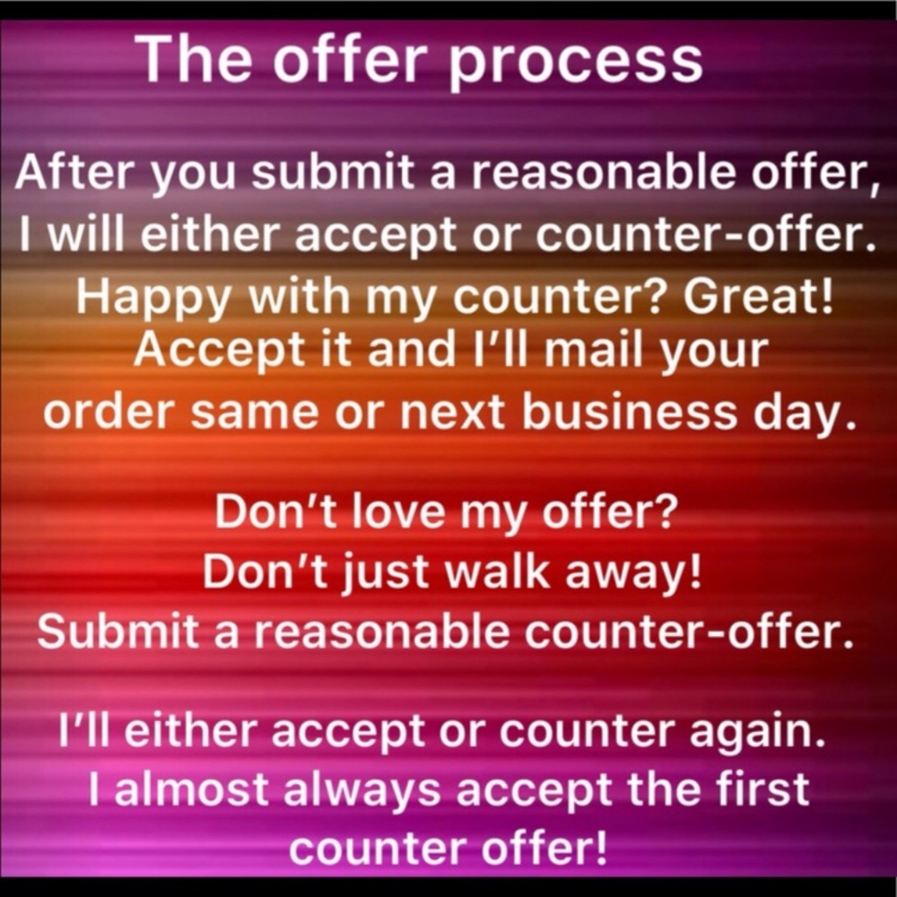 The offer process